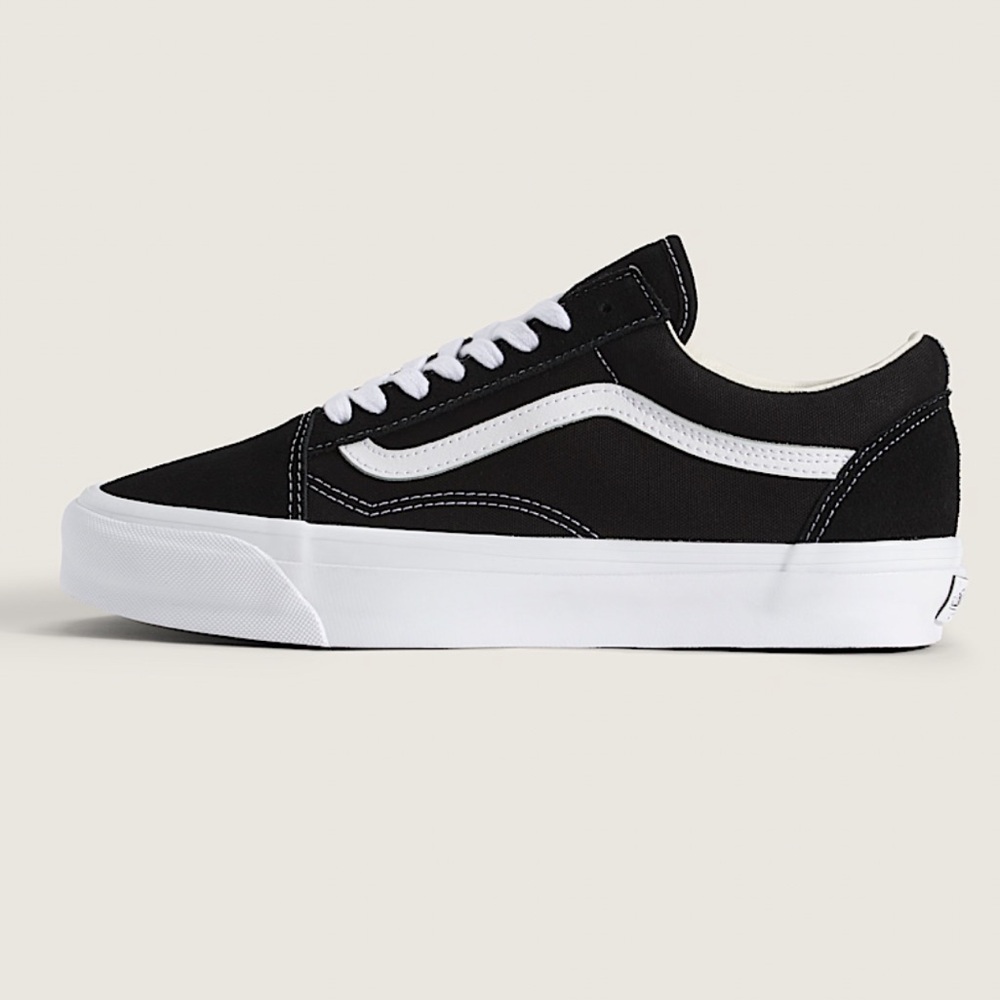 Vans Premium Old Skool Black and White Sneakers